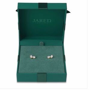 Marquise & Round-Cut Lab-Grown Diamond Two-Stone Earrings